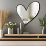 Wallity Ozgl517 Espejo Decorativo Plateado 43x48 cm